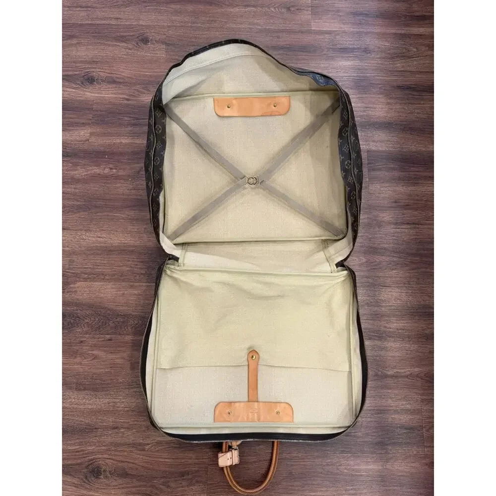 Vintage LOUIS VUITTON Monogram Travel Bag Sirius 50 Authentic TS343163